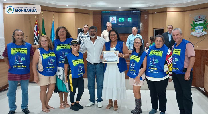 Moção de Aplausos reconhece iniciativas de inclusão e preservação ambiental em Mongaguá